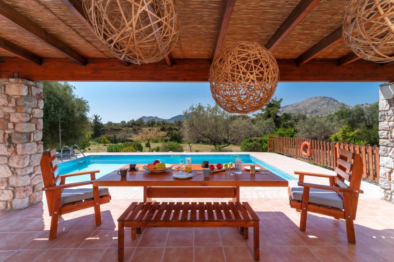 Olive Private Villa Swimming Pool 5 Bdr Kolymbia Rhodes Luaran gambar