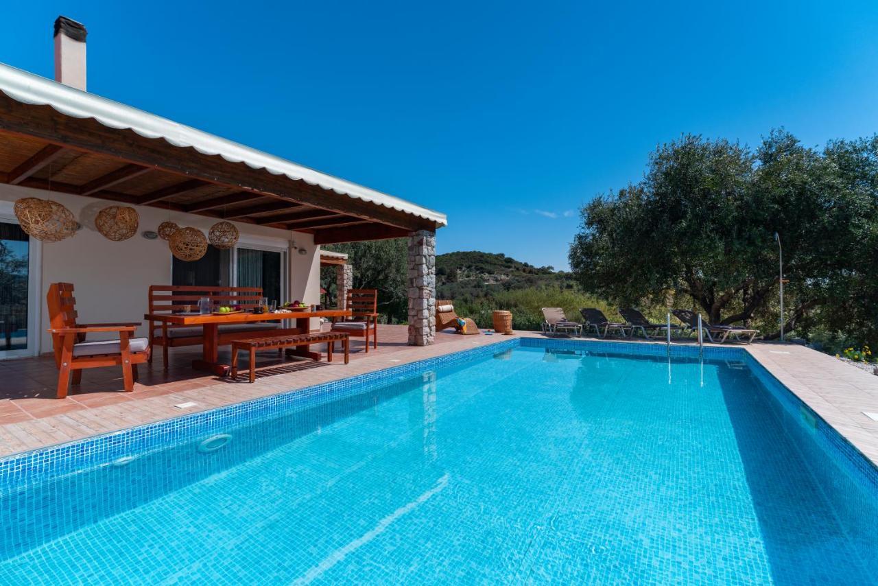 Olive Private Villa Swimming Pool 5 Bdr Kolymbia Rhodes Luaran gambar
