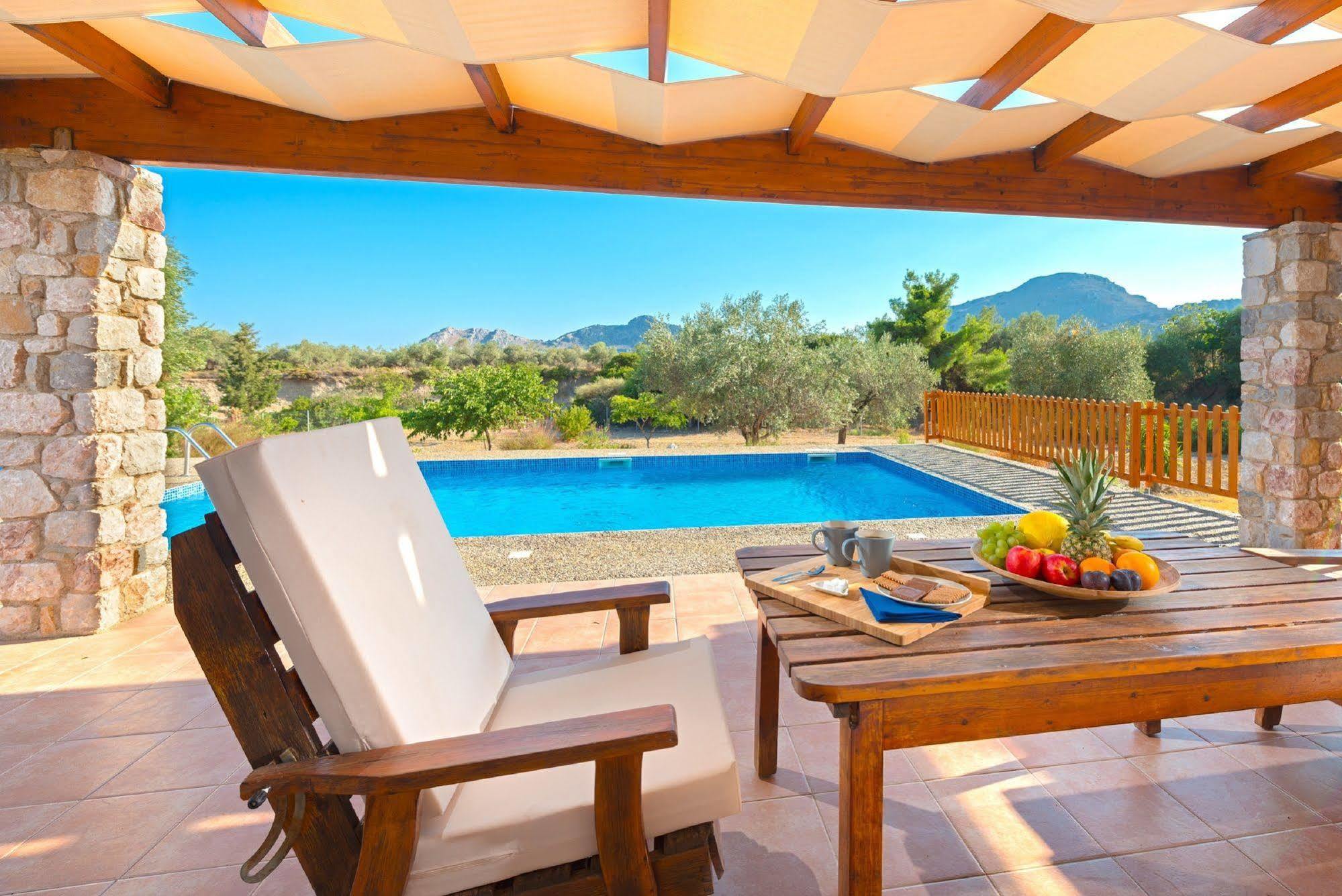 Olive Private Villa Swimming Pool 5 Bdr Kolymbia Rhodes Luaran gambar