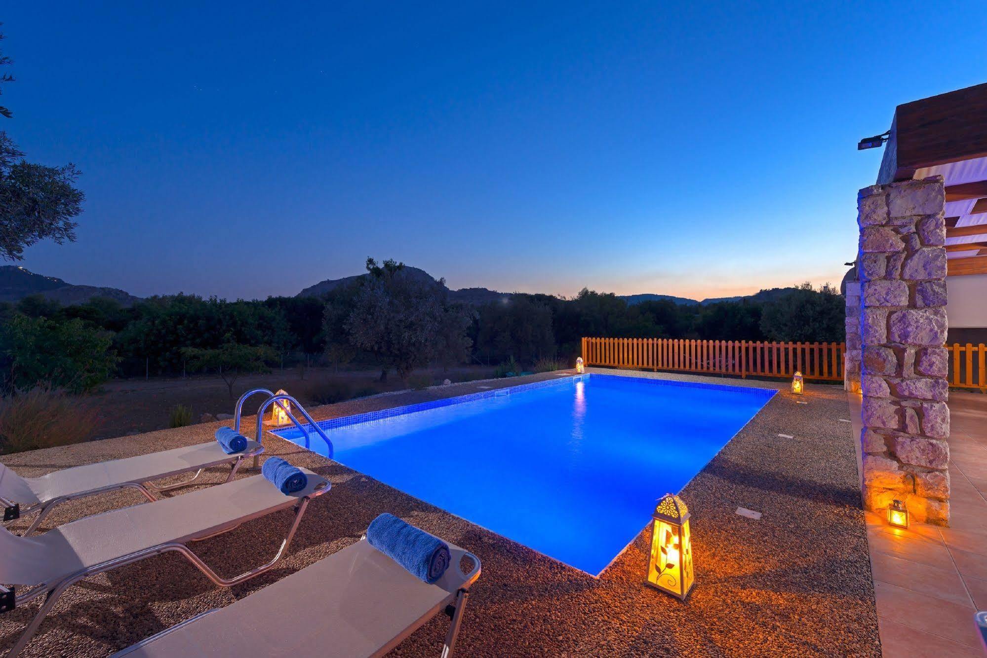 Olive Private Villa Swimming Pool 5 Bdr Kolymbia Rhodes Luaran gambar